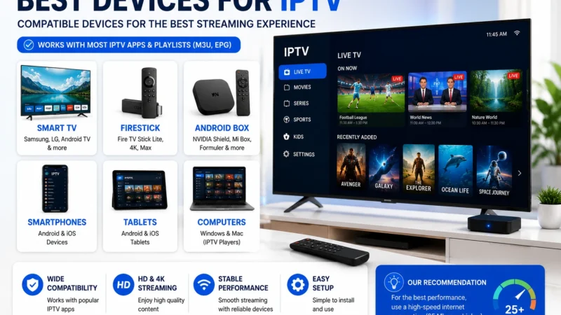 How to Watch IPTV on Smart TV: LG, Samsung, Sony & More (2026 Guide)