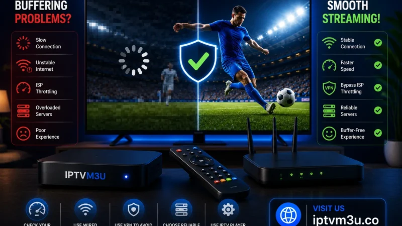 How to Fix IPTV Buffering and Freezing Issues