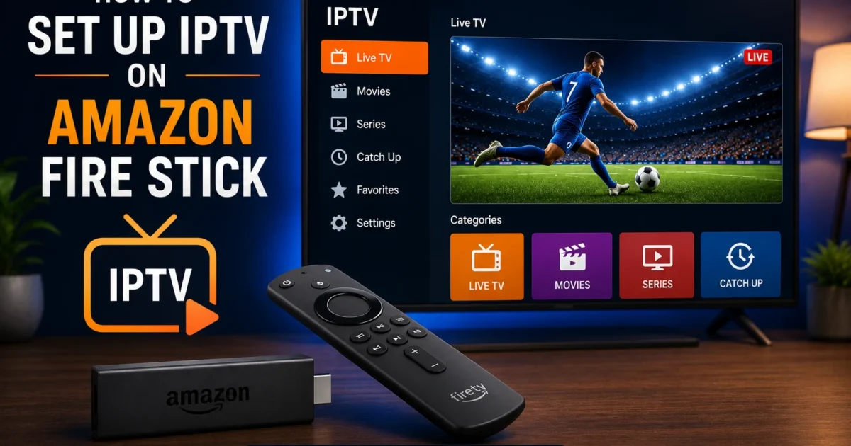 How to Set Up IPTV on Amazon Fire Stick (Complete Guide)