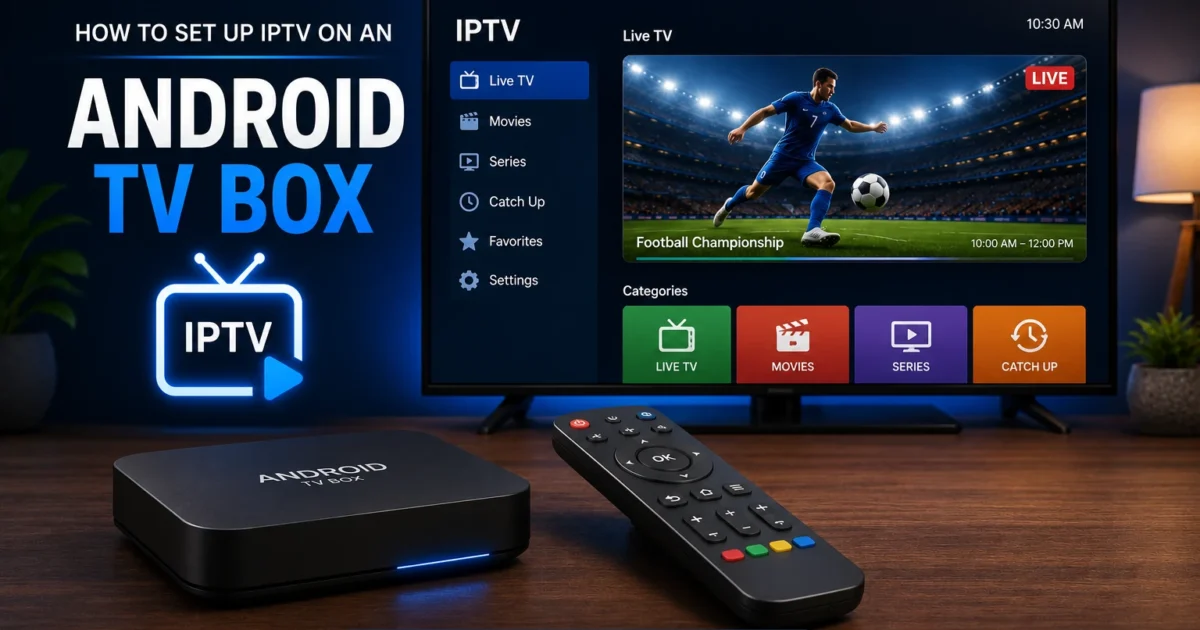 How to Set Up IPTV on an Android TV Box (Complete Guide)