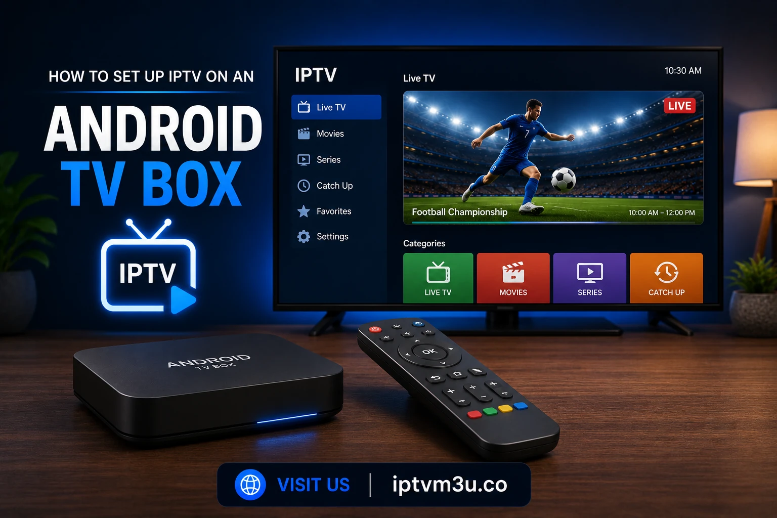 Android TV box IPTV setup with NVIDIA Shield and streaming devices